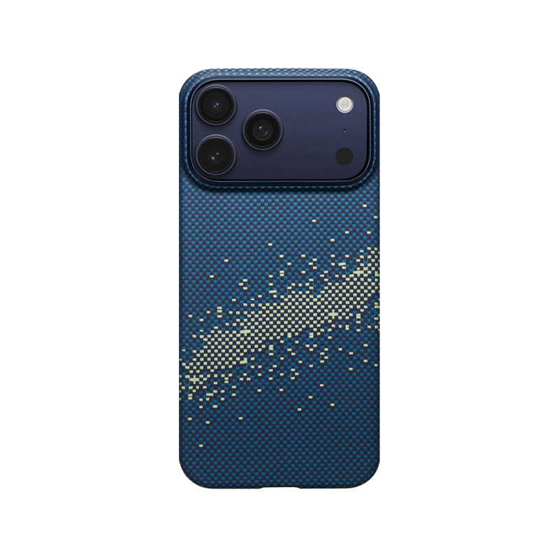 PITAKA Ultra-Slim Milky Way Galaxy Case for iPhone 17 Pro Max