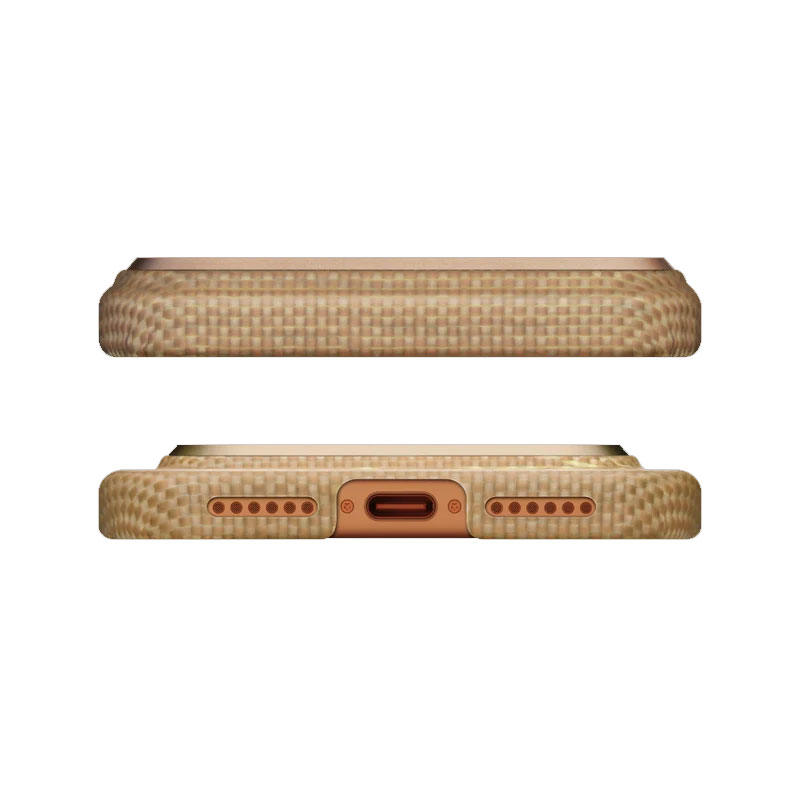 PITAKA Ultra-Slim Golden Glint Case for iPhone 17 Pro