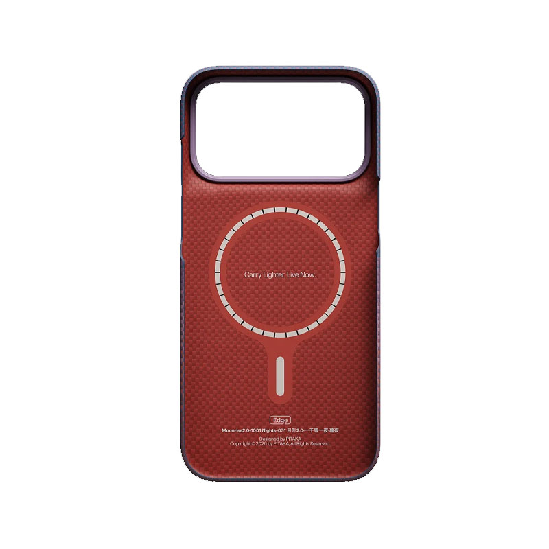 PITAKA Edge Ultra-Slim 1001 Nights-Twilight-03 Case for iPhone 18 Pro