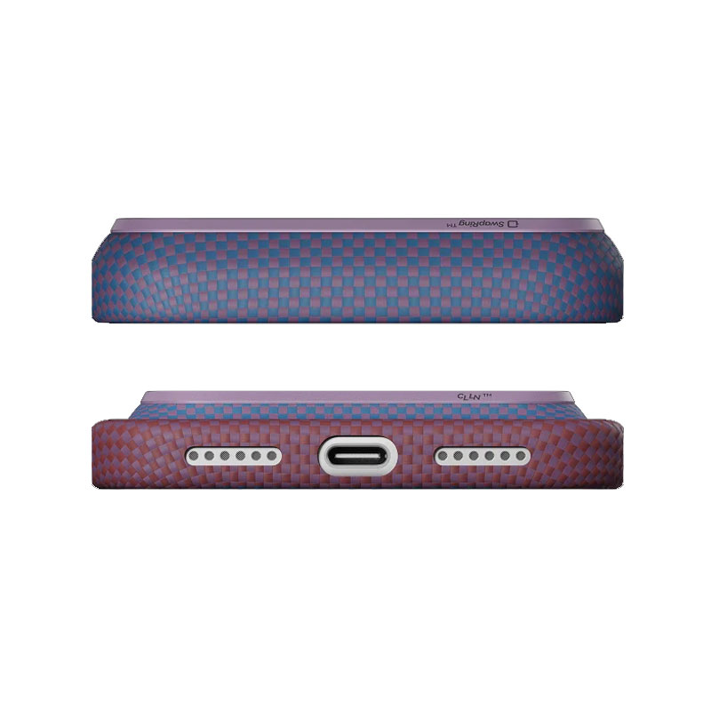 PITAKA Edge Ultra-Slim 1001 Nights-Twilight-03 Case for iPhone 18 Pro