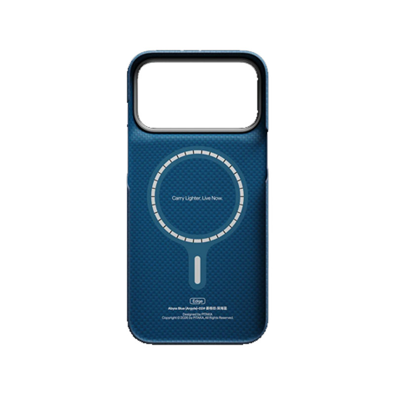 PITAKA Edge Ultra-Slim Abyss Blue Case for iPhone 18 Pro Max
