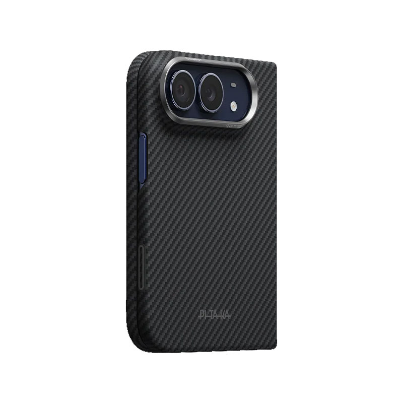 PITAKA Edge Ultra-Slim Black/Grey Case for iPhone Duo