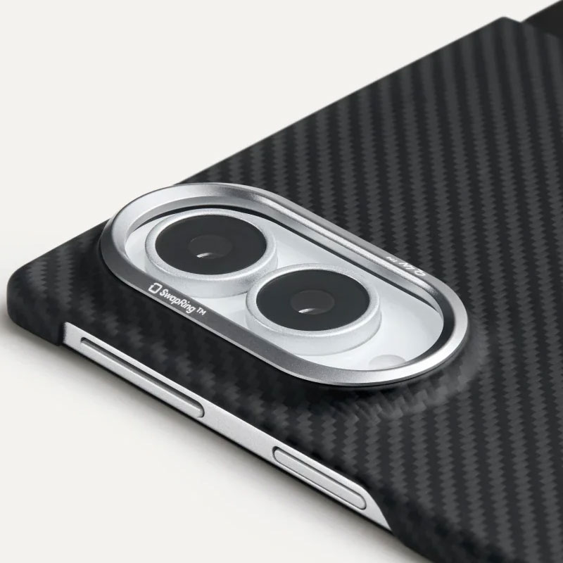 PITAKA Edge Ultra-Slim Black/Grey Case for Galaxy Z fold 8