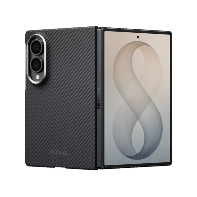 PITAKA Edge Ultra-Slim Black/Grey Case for Galaxy Z fold 8