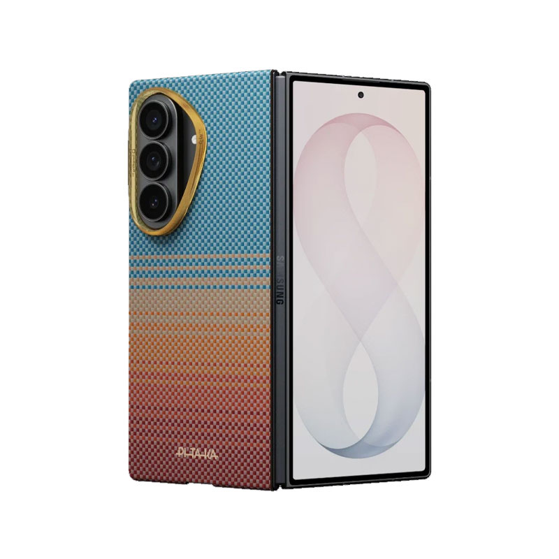 PITAKA Edge Ultra-Slim California Dream-01 Case for Galaxy Z fold 8 Ultra