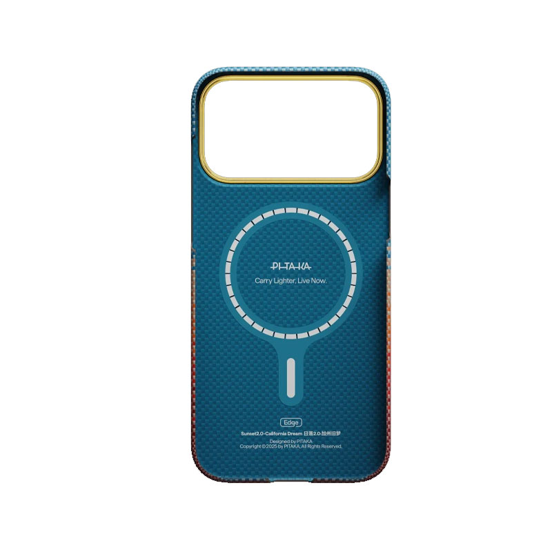 PITAKA Edge Ultra-Slim California Dream-01 Case for iPhone 17 Pro Max