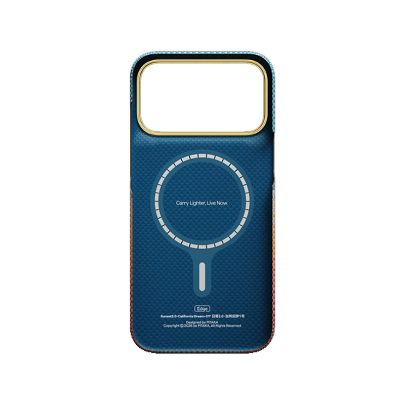 PITAKA Edge Ultra-Slim California Dream-01 Case for iPhone 18 Pro Max
