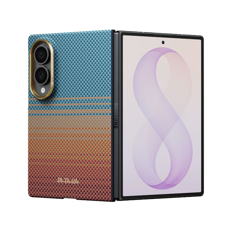 PITAKA Edge Ultra-Slim California Dream-01 Case for Galaxy Z fold 8