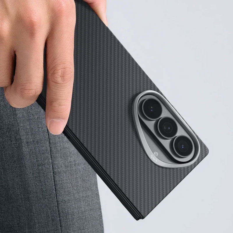 PITAKA Edge Ultra-Slim Black Gray Case for Galaxy Z fold 8 Ultra