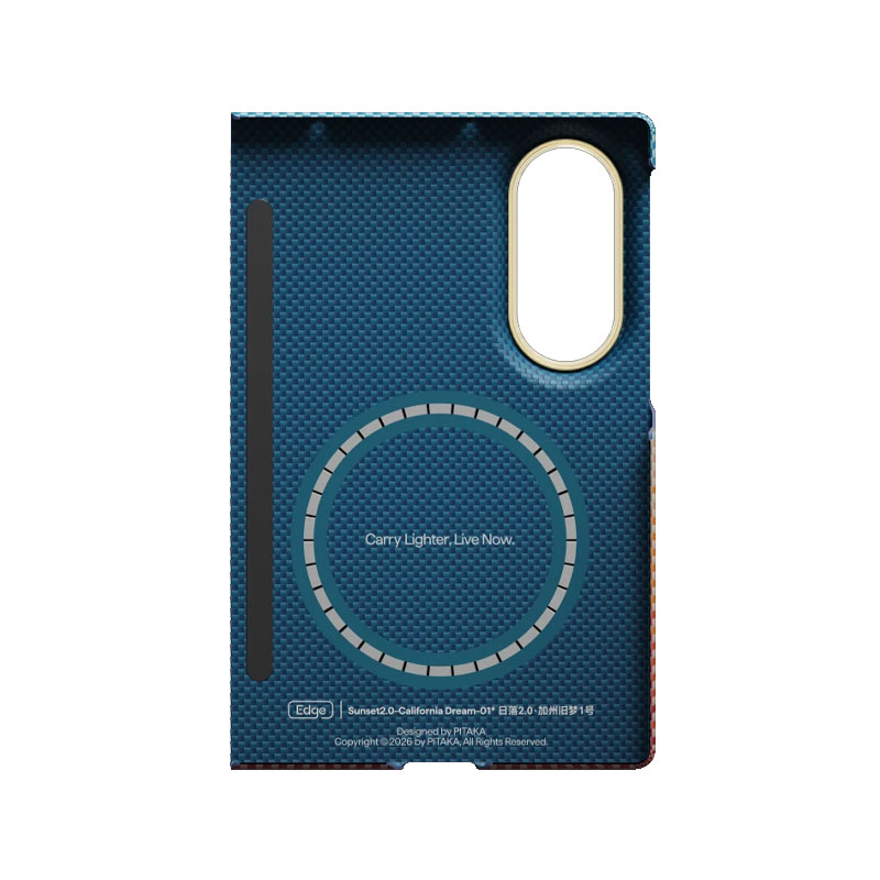 PITAKA Edge Ultra-Slim California Dream-01 Case for Galaxy Z fold 8