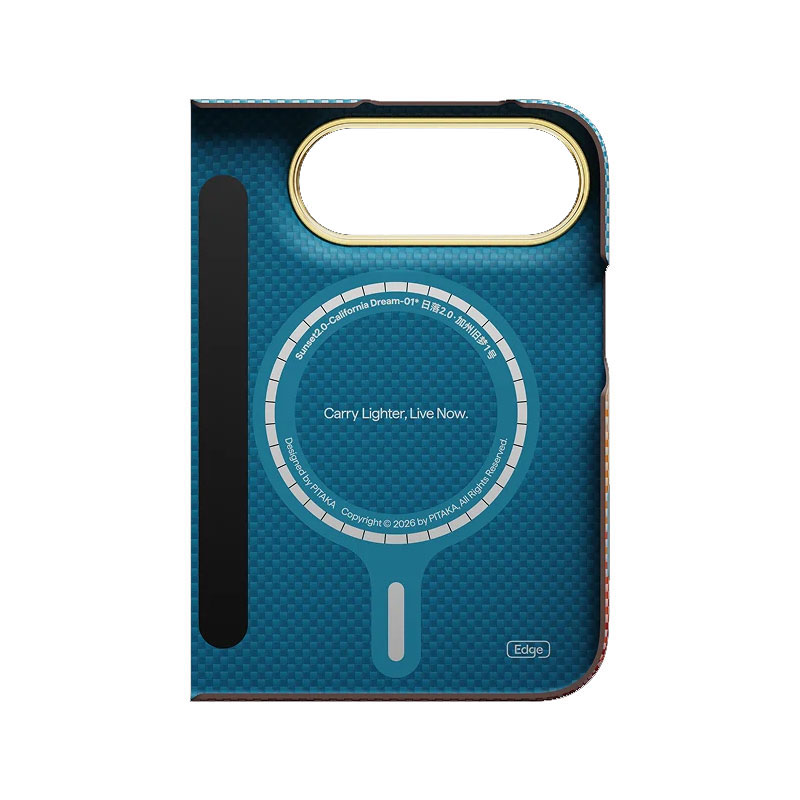 PITAKA Edge Ultra-Slim California Dream-01 Case for iPhone Duo