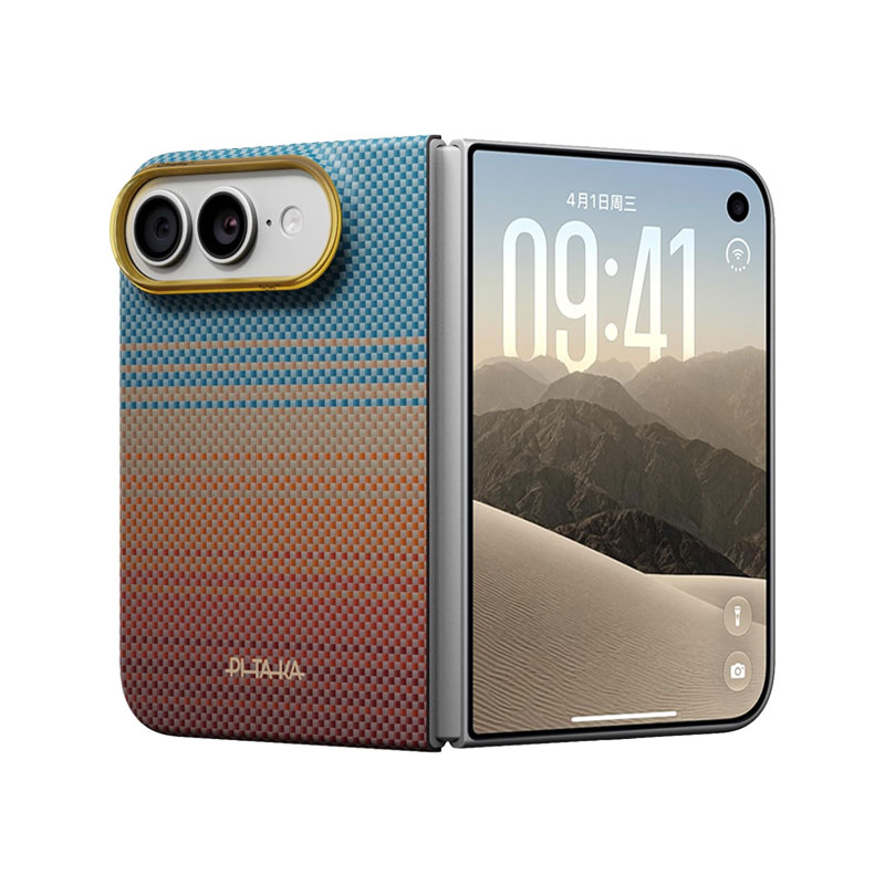PITAKA Edge Ultra-Slim California Dream-01 Case for iPhone Duo