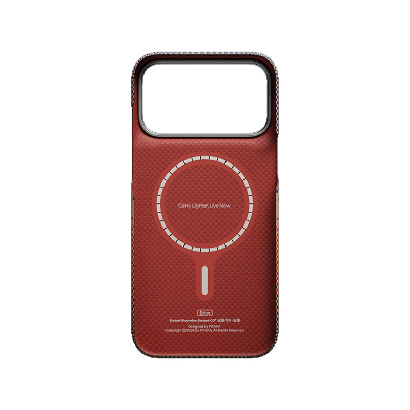 PITAKA Edge Ultra-Slim Sunset Case for iPhone 18 Pro Max