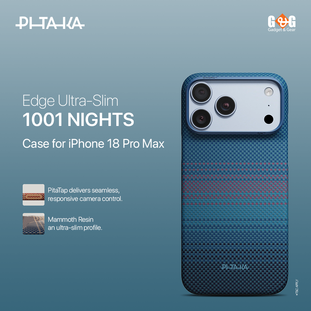PITAKA Edge Ultra-Slim 1001 Nights Case for iPhone 18 Pro Max