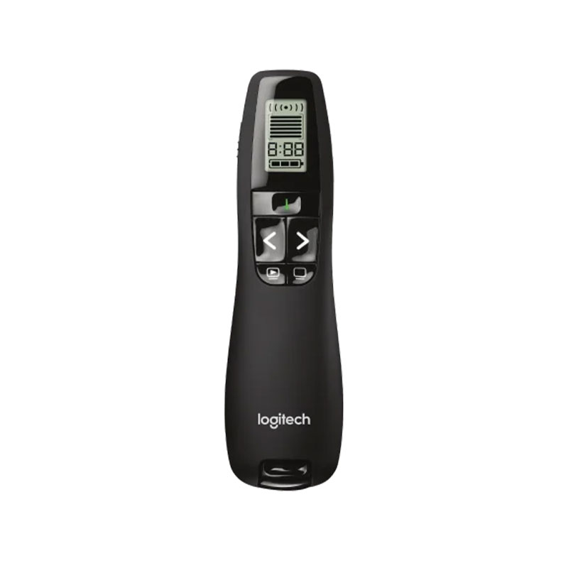 Logitech R800 Laser Presentation Remote LCD display (Green Laser)