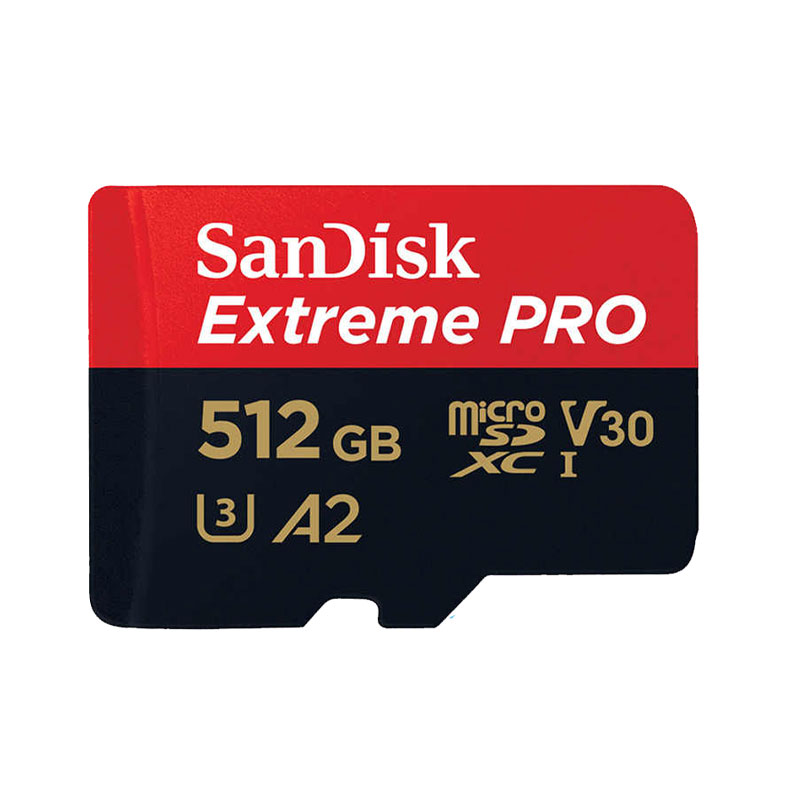 SanDisk Micro SD Extreme Pro 512GB Memory Card