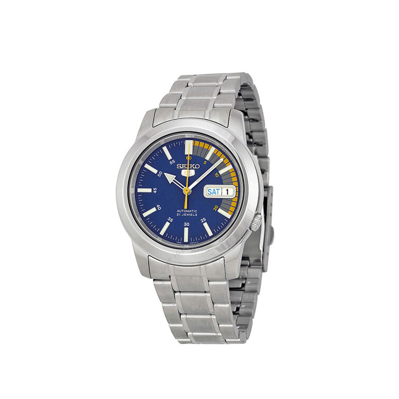 Seiko 5 SNKK27 Blue Dial Automatic Men's Wrist Watch