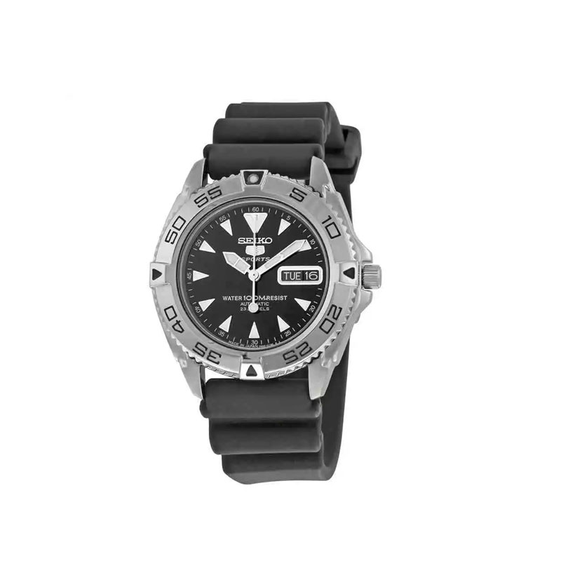 Seiko 5 SNZB33J2 Sports Black Dial Automatic Men's Wrist Watch