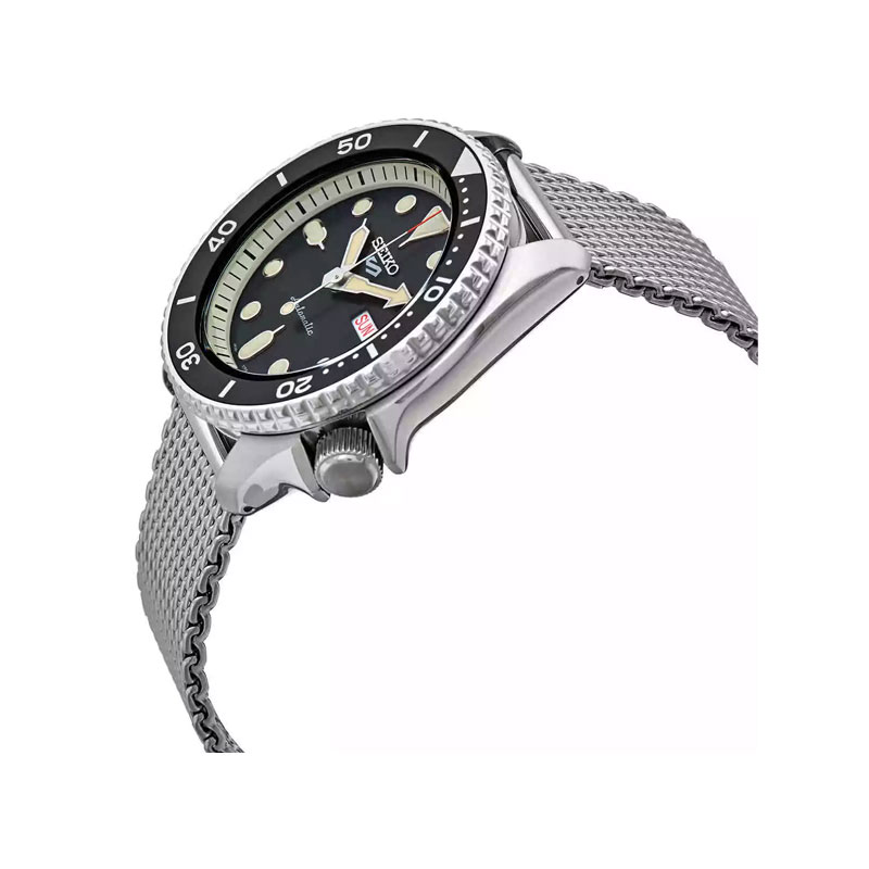 Seiko 5 Sports Automatic Black Dial Men's Watch (SRPD73K1)