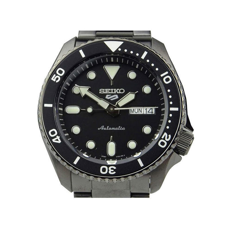 Seiko 5 SRPD65K1 Sports Black Dial Automatic Men's Wrist Watch
