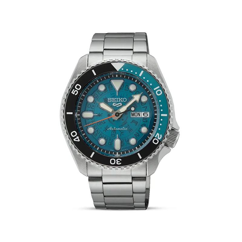 Seiko 5 SRPJ45K1 Sports SKX Skeleton Style Automatic Men's Wrist Watch