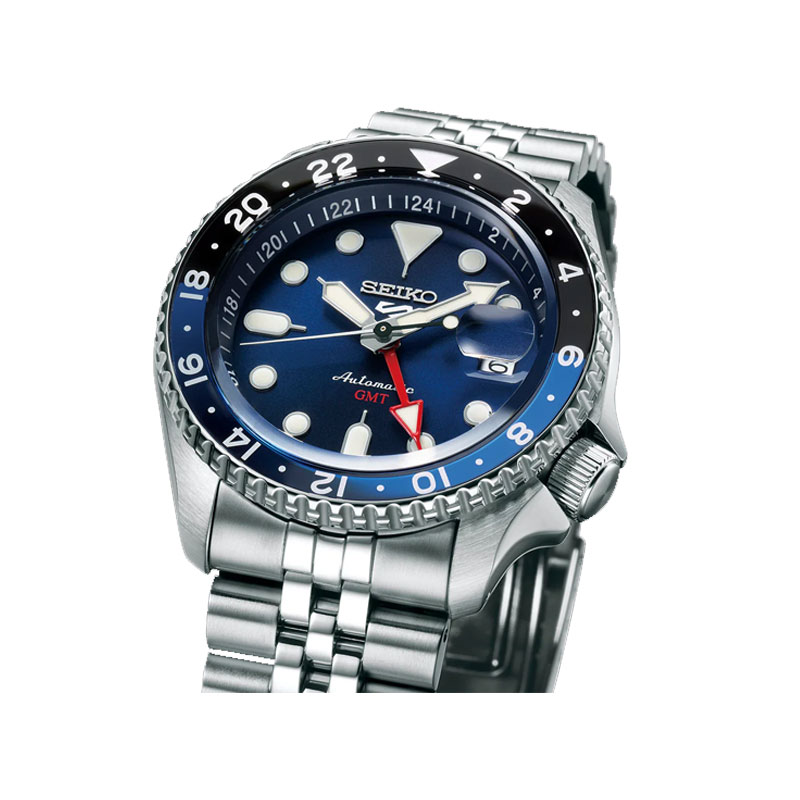 Seiko 5 SSK003K1 Sports GMT Blueberry Automatic Men's Watch