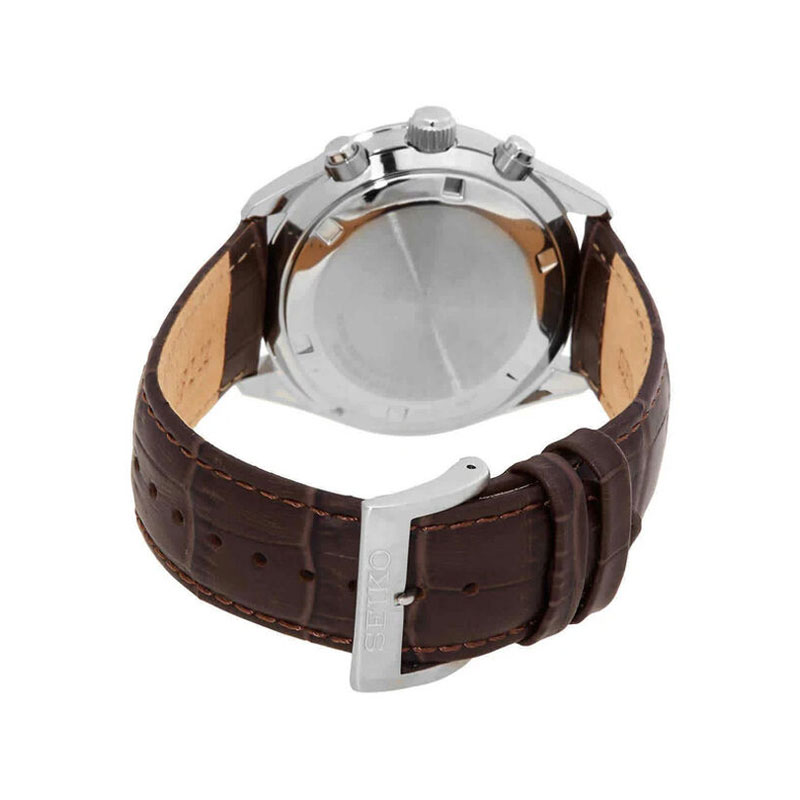 Seiko Chronograph Quartz Green Dial Men's Watch (SSB385)