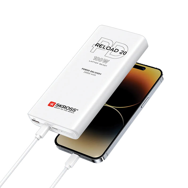 SKROSS Reload 20 PD 100W 20,000mAh Power Bank