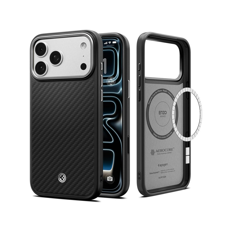 Spigen Enzo Aramid-T MagFit Case for iPhone 17 Pro Max
