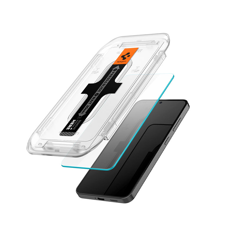 Spigen Glas Tr EZ Fit (HD) Screen Protector for Galaxy S25/S24 (1pcs)
