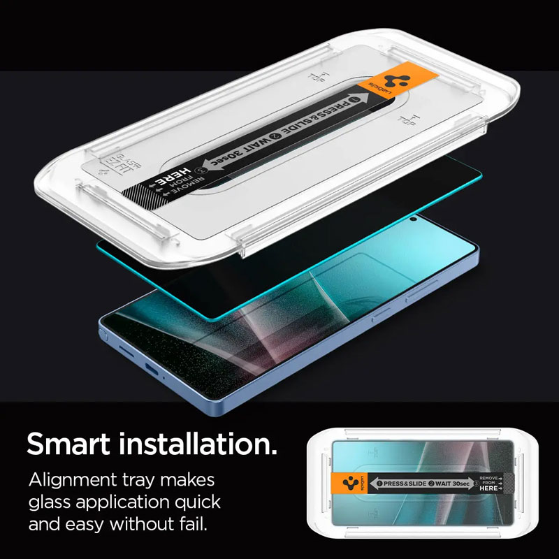 Spigen Glas tR EZ Fit Privacy Screen Protector for Galaxy S25 Ultra (1 Piece)