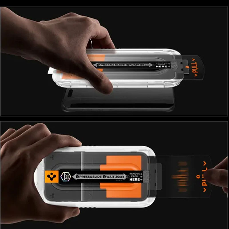 Spigen Glas tR EZ Fit Pro HD Screen Protector for iPhone Air (1Pc)