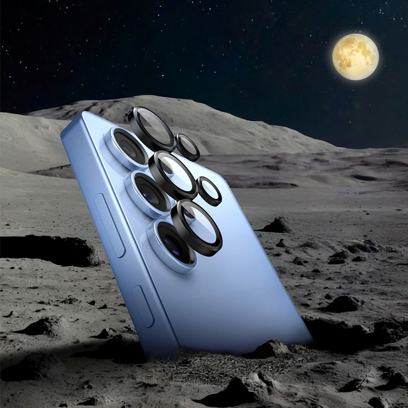 Spigen GlastR EZ fit Optik Pro HD Camera Lens Protector for Galaxy S25 Ultra (1Ps)