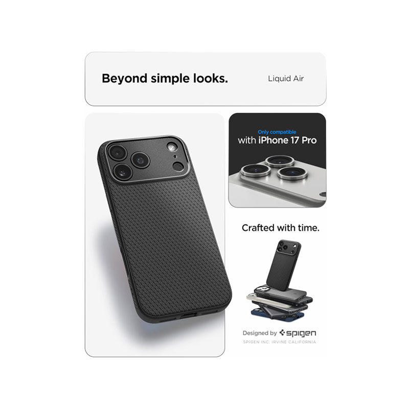 Spigen Liquid Air Case for iPhone 17 Pro