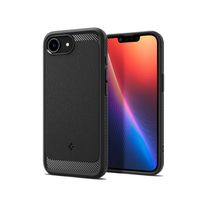 Spigen Rugged Armor (MagFit) Case for iPhone 16e