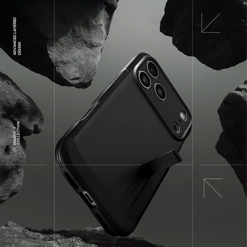 Spigen Tough Armor-T AI Magfit Case for iPhone 17 Pro Max