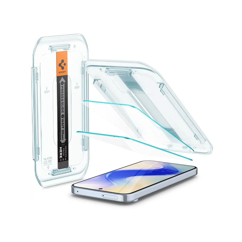 Spigen Glas tR EZ Fit Screen Protector for Pixel 10 Pro / 10 / 9 Pro / 9 (1 Piece)