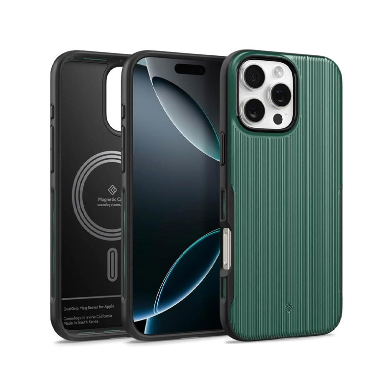 Spigen Caseology Dual Grip Mag Case for iPhone 16 Pro Max