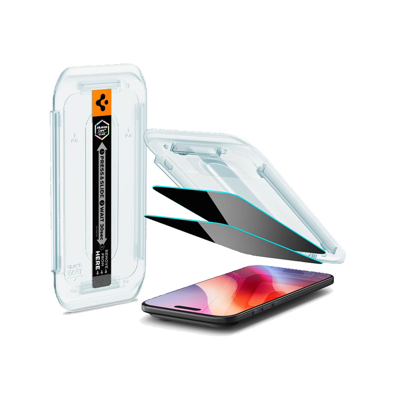 Spigen Glas tR EZ Fit Privacy Screen Protector for iPhone Air (1 Piece)