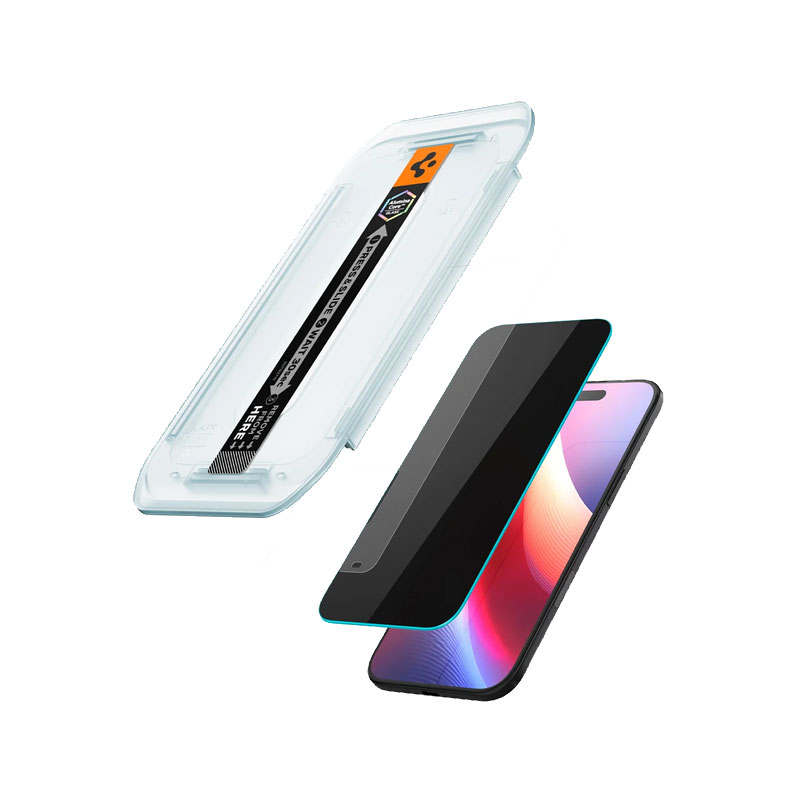 Spigen Glas tR EZ Fit Privacy Screen Protector for iPhone Air (1 Piece)