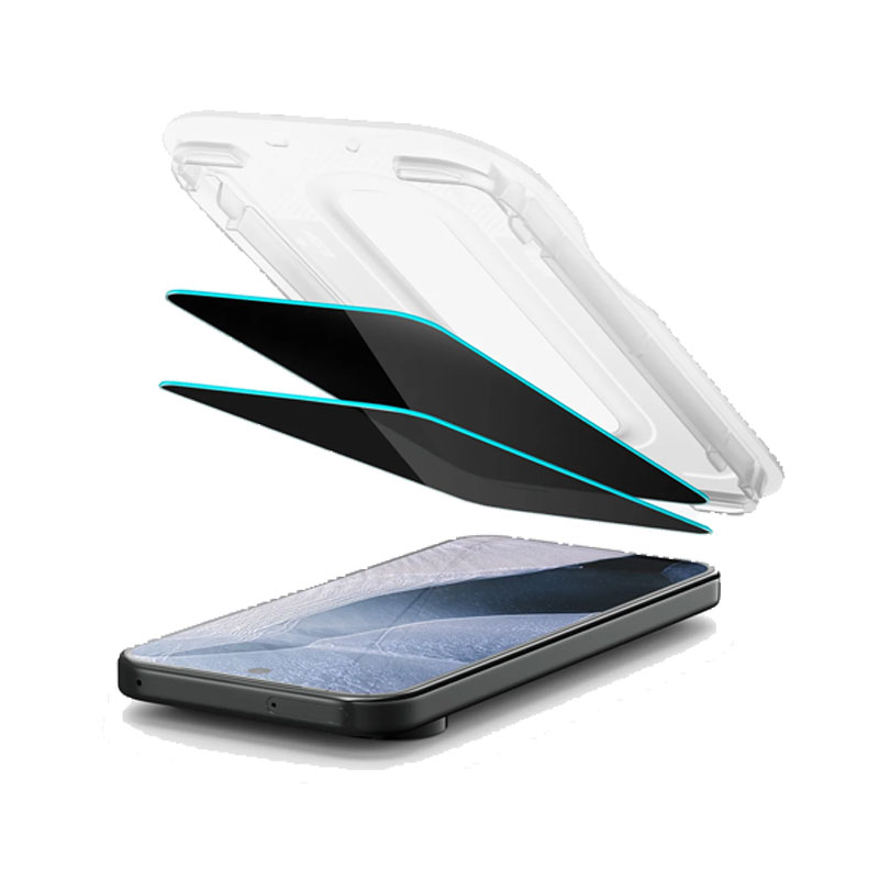 Spigen Glas tR EZ Fit Pro Privacy Screen Protector for Pixel 11 Pro XL/10 Pro XL/9 Pro XL (1 Pc)