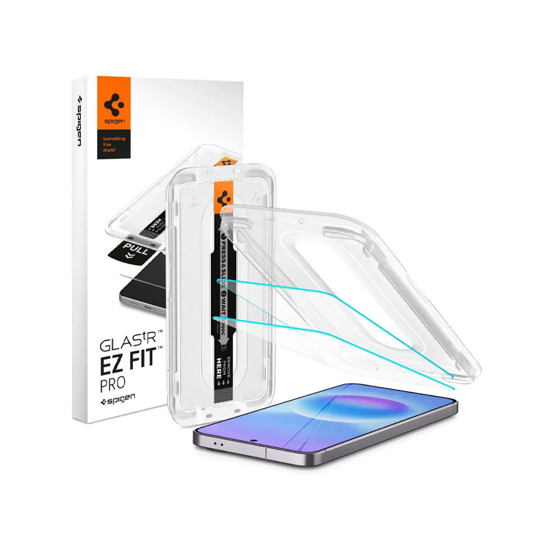 Spigen Glas Tr EZ Fit Pro Screen Protector for Galaxy A57 5G (1 Piece)