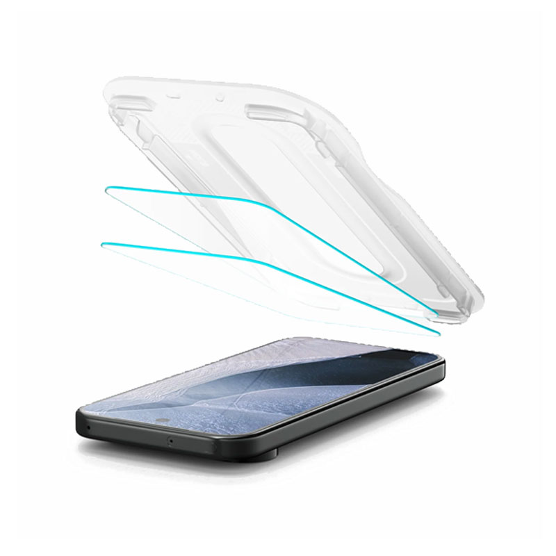 Spigen Glas tR EZ Fit Pro Screen Protector for Pixel 11 Pro/10 Pro/9 Pro/9 (1 Pc)