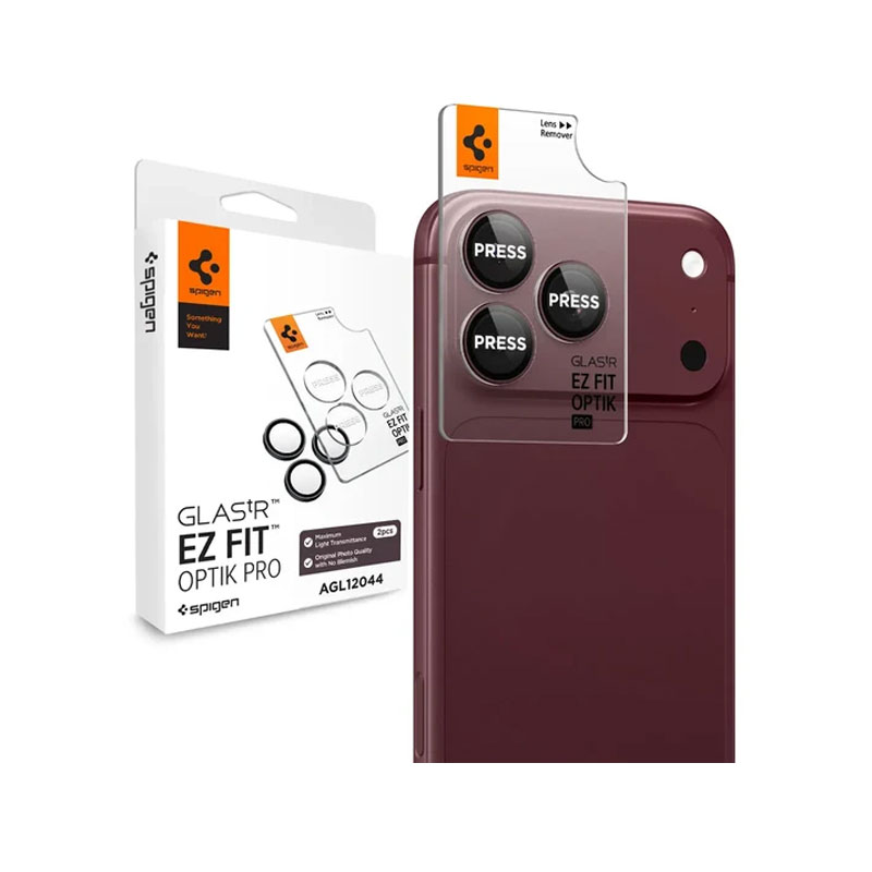Spigen GlastR EZ fit Optik pro Camera Lens for iPhone 18 Pro Max