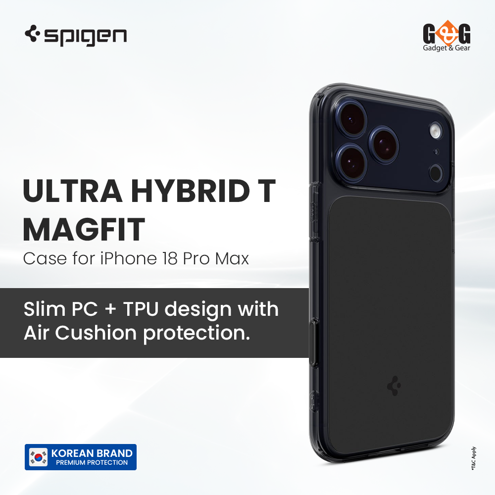 Spigen Ultra Hybrid T MagFit Case for iPhone 18 Pro Max