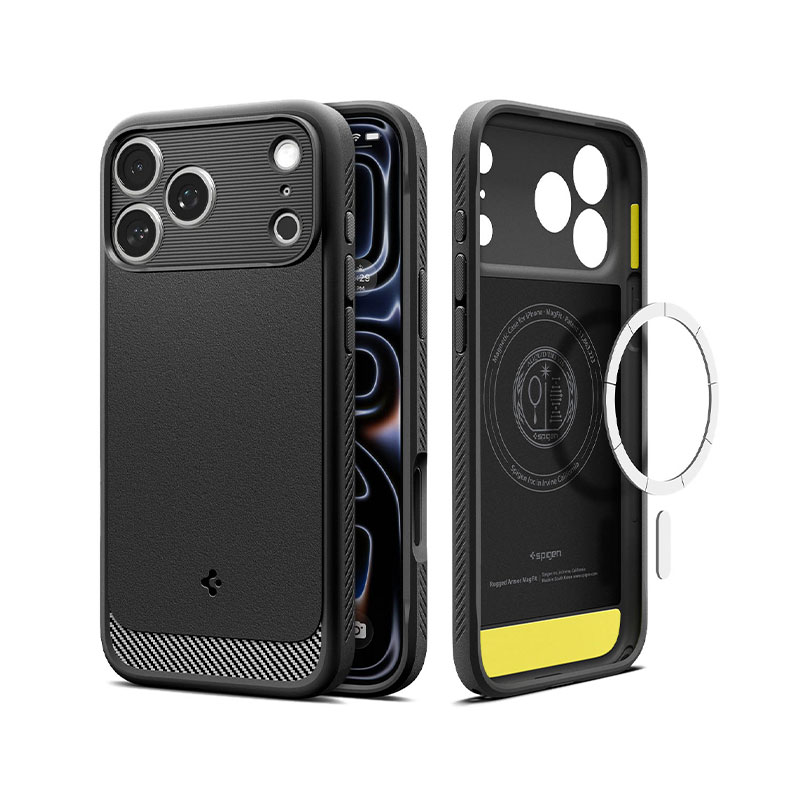 Spigen Rugged Armor MagFit Case for iPhone 18 Pro Max