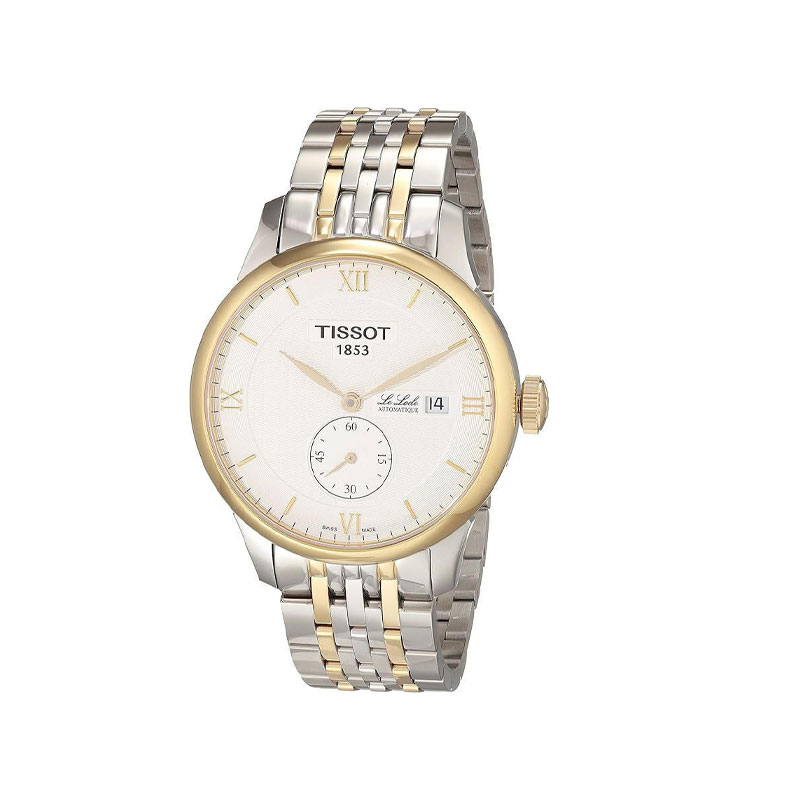 Tissot Le Locle Orologio Uomo Automatico Bicolore - T0064282203801 - Vetro Zaffiro E Impermeabile