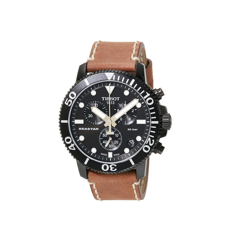 Tissot T1204173605100 Seastar Men's Wrist Watch