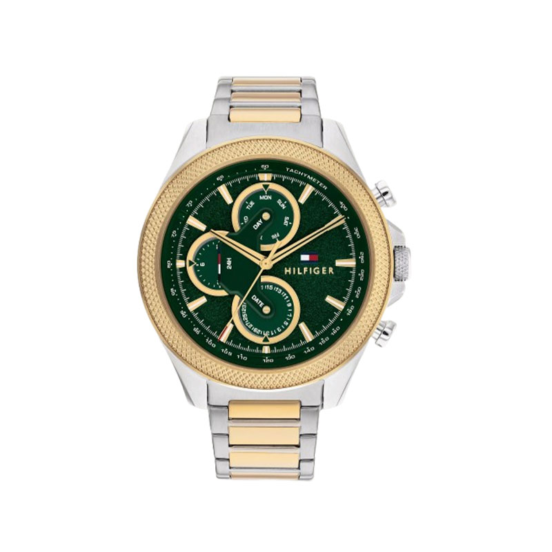 Tommy Hilfiger 46MM Two Tone Sports Men's Watch (TW001629)