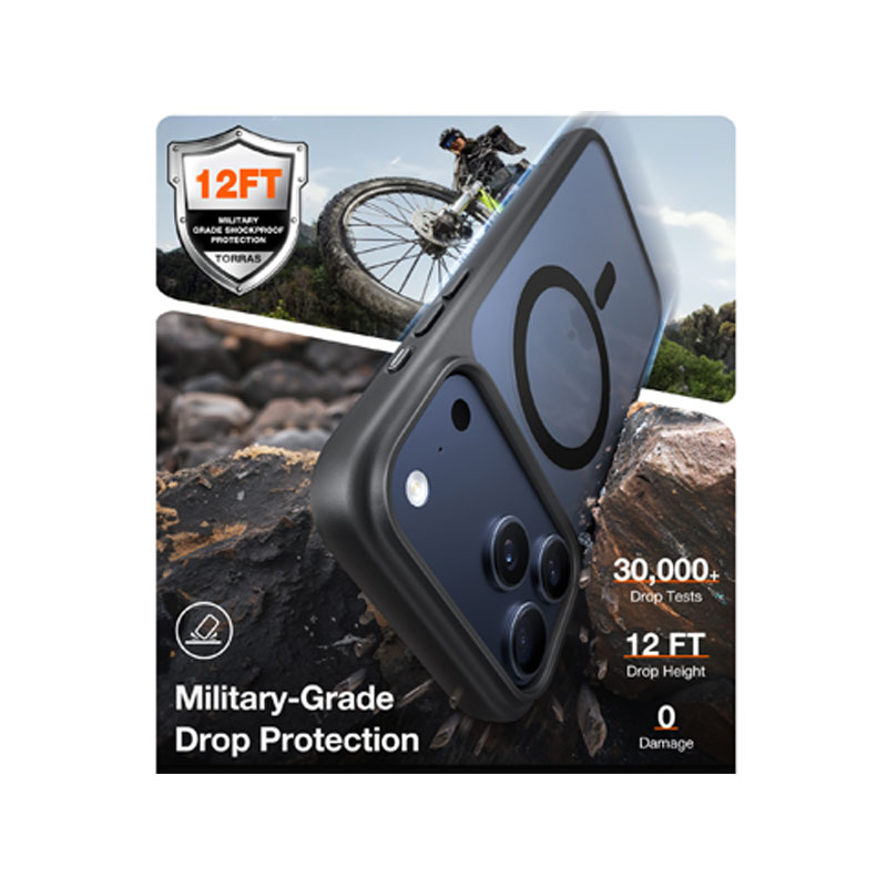 TORRAS Guardian Magnetic Case for iPhone 17 Pro Max